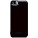 Amzer Soft Gel TPU Gloss Skin Fit Case Cover for Apple iPhone 5, iPhone 5S, iPhone SE (Fits All Carriers) - Black