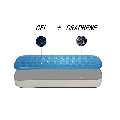 Elbow Support Cooling Gel Arm Rest Pad Office Chair Armrest Covers Pads