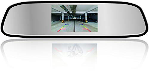 Yanees Car Rear View Mirror Monitor - TFT LCD Monitor 4.3 inch