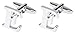 Initial Cufflinks (Alphabet Letter) by Men's Collections (E)