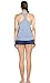 icyzone Workout Tank Tops for Women - Racerback Athletic Yoga Tops, Running Exercise Gym Shirts(Pack of 3)(XL, Black/Granite/Blue)