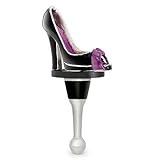 'Walk the Runway' Shoe Top Wine Bottle Metal Stopper 'Walk the Runway' Shoe Top Wine Bottle Metal Stopper