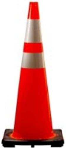 Cone Sfty 36in 12lb W/Reflect by JBC SAFETY PLASTIC INC