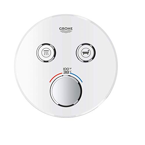 GROHE Grohtherm Smart Control Dual Function Thermostatic Round Trim