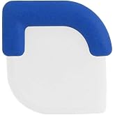 Handy Housewares Scraper Durable 3" Nylon Plastic Pan Scraper Tool with Anti-Slip Handle, Random Color, Dish Scraper Plastic (1-pack)