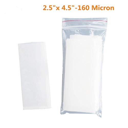 160 Micron Rosin Press Bags, 2.5
