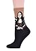 Field4U Women's 4 Pairs Famous Collection Painting Crew Socks - 4 Painting , One Size