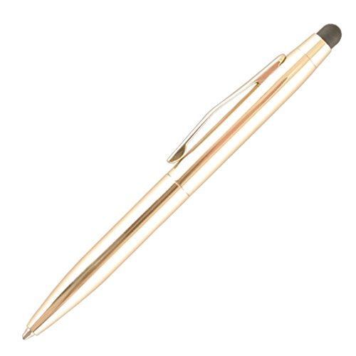 St. Tropez Dual Demi Pen and PDA Stylus, Gold barrel, 1 each