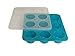 Homemade Baby Food Storage Solution, Silicone Freezer Tray with Lid. Makes 9 X 2 Oz Cubes. BPA Free, Non Toxic..