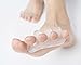 DR JK Toe Separators, Toe Stretchers for Yoga, Hammer Toes Straightener and Bunion Relief , ToePal Kit for Women and Men