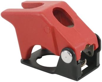 1 Pc, Switch Guard/2 Position, Red, Keyway Locator: 6 O'Clock Position To Prevent Activation Of Fire Suppression System Or Emergency Locator Transmitter (Elts)