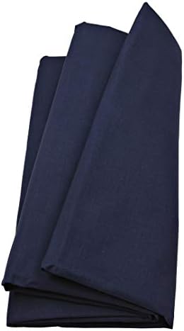 Fitted Bottom Sheet with Corners queen Bed Size, Dark blue