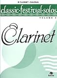 Alfred 00-EL03873 Classic Festival Solos- B-Flat Clarinet, Volume 2 Solo Book