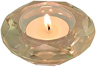Amazon Com Lazapa Crystal Candle Holders Cylinder Tealight