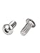 uxcell M4x10mm Stainless Steel Hex Socket Button Head Screws Bolts 50 Pcs