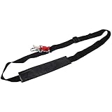 TOPINCN Nylon Trimmer Shoulder Strap Strimmer Single Shoulder Harness Quick Release Strap for Brushcutters with Carry Hook