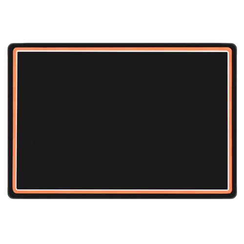 OUUTMEE Drum Mat 182 x 155 cm Black / Orange