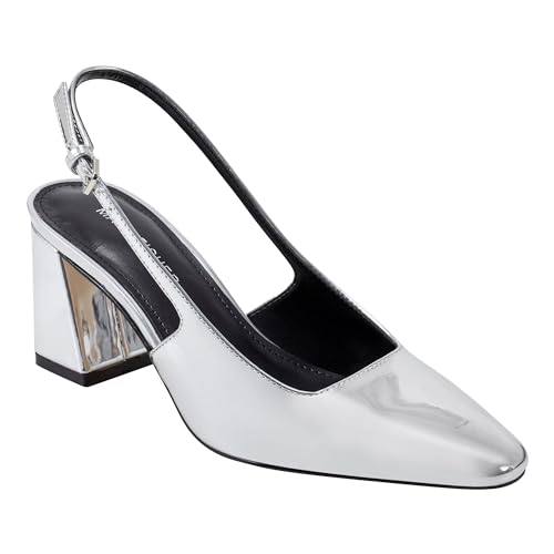 Marc Fisher Women's Lethe Pump, Silver 040, 9