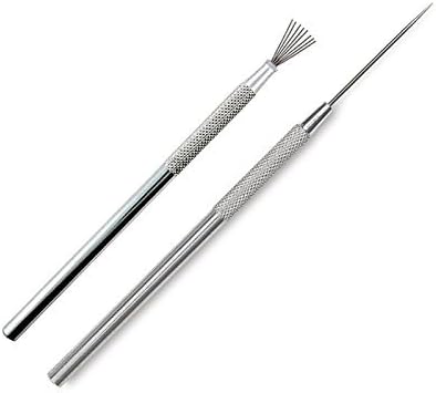 Clay Pottery Sculpture Feather Wire Texture + Pro Needle Detail Tools