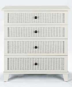 Singapore 4 Drawer Chest Ivory Amazon Co Uk Kitchen Home