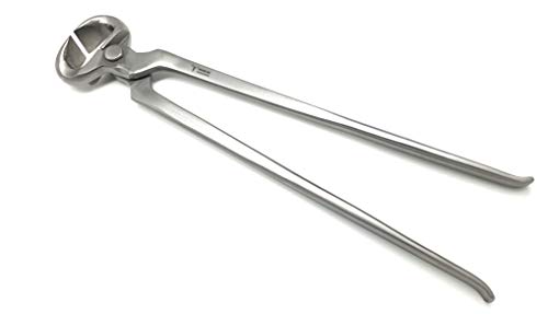 Rhein Instrumente Hufzange/Hufschneidezange 35,5 cm aus rostfreiem Edelstahl- spezielles Messer, um den bestmöglichen…