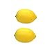 Buytra 10 Pack Artificial Fake Lemons Limes Fruit for Vase Filler Home Kitchen Party Decoration, Yellow- Large Size 3.9