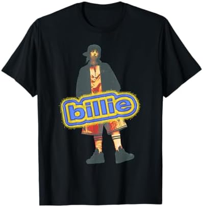 Billie Eilish T Shirt Purple Illustration Official Unisex White