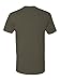 Next Level Mens Premium Fitted Short-Sleeve Crew T-Shirt - Large - Military Green