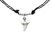 exoticdream Real Shark Tooth Necklace Rasta Jamaican Surfer Hawaiian Beach Boys Girls - Small Beads