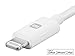 Monoprice Apple MFi Certified Lightning to USB Charge & Sync Cable - iPhone 5s to X, 10 Feet, White - Select Series