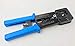 RJ45 Professional Heavy Duty Crimp Tool Ethernet Connector Crimper Cutter HD Crimping Wire Cable Stripper Stripping Blades for EZ End Pass Through RJ-45 RJ12 RJ11 Legacy Connectors