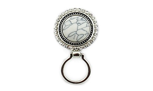 Newbee Fashion - Centerpiece Snap On Magnetic Eyewear Holder with Rhinestones