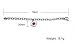 BBX JEWELRY Women's Stianless Steel Medical Alert ID Bracelets with Link Chain Heart Charms Bracelets-Free Engraving,7.5 inch