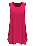 CTC Womens Round Neck Sleeveless Trapeze Dress - Made in USA