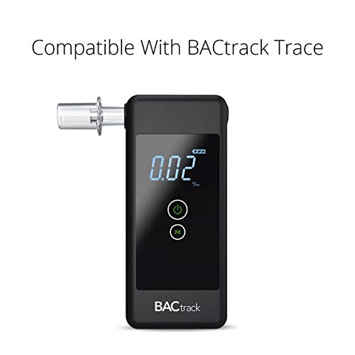 120 Pieces Breathalyzer Mouthpieces Compatible with S80 and S75 Breath Alcohol Testers (120 Pcs)