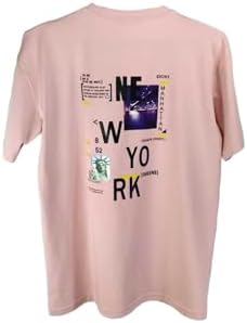 Men Black & White Check NEW YORK Oversize Shirt