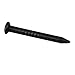 RDEXP 15 x 1.5mm Black Copper Round Head Wood Screw Nail Decorative Furniture Miniature Nail Pack of 50