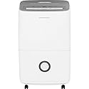 Frigidaire FFAD7033R1 70-Pint Dehumidifier with Effortless Humidity Control, White