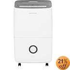 Frigidaire FFAD7033R1 70-Pint Dehumidifier with Effortless Humidity Control, White