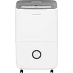 Frigidaire FFAD7033R1 70-Pint Dehumidifier with Effortless Humidity Control, White