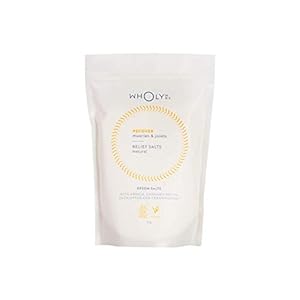 Relief-Bath-Salts-for-Muscle-Joint-Recovery-Epsom-Salts-with-Hemp-Arnica-Eucalyptus-and-Frankincense-Essential-Oils-by-WholyMe-1-kg-Perfect-for-post-Work-Out-Relaxation Relief Bath Salts for Muscle & Joint Recovery - Epsom Salts with Hemp, Arnica, Eucalyptus and Frankincense Essential…