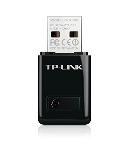 TP-Link N300 Wireless Mini USB Adapter, Ideal for Raspberry Pi (TL-WN823N)