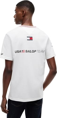 Tommy Hilfiger Us Sailgp Replica tee Mw0mw44690 Men's S/S T-Shirt