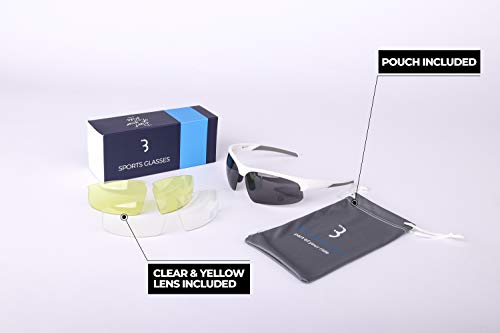 BBB Cycling, BSG-58, mountainbike sportbril met wisselglazen Impress polycarbonaat - Image 5