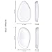 MelodySusie Silicone Makeup Sponges Blender - 2 pack for Gel and Liquid Foundation Flawless BB CC Cream Cosmetic, Application Makeup CosmeticTool