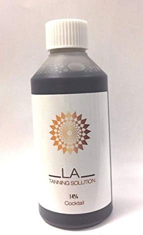 LA TANNING SPRAY TAN SOLUTION - 2 X 250ML BOTTLES - VARIOUS COLOURS AVAILABLE (2 X 10% COCKTAIL, 250ML EACH BOTTLE)