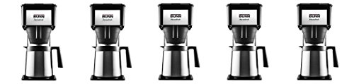 Click Here to See More Images BUNN BT Velocity Brew 10-Cup Thermal Carafe Home Coffee Brewer, Black (5-(Pack))