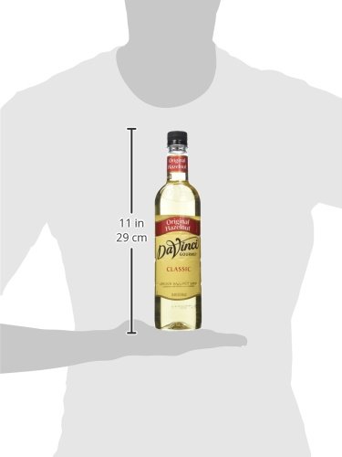 DAVINCI GOURMET CLASSIC ORIGINAL HAZELNUT SYRUP, 25.4 FLUID OUNCES (PACK OF 1)