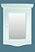 Renovators Supply Manufacturing White Corner Wall Mount Medicine Cabinet with Mirror Wooden Bathroom Storage 27 X 20 Inches Double Shelf Storage Cabinet Pre-Assembled with Hardware
