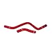 Mishimoto MMHOSE-CIV-92RD Silicone Radiator Hose Kit Compatible With Honda Civic 1992-2000 Red